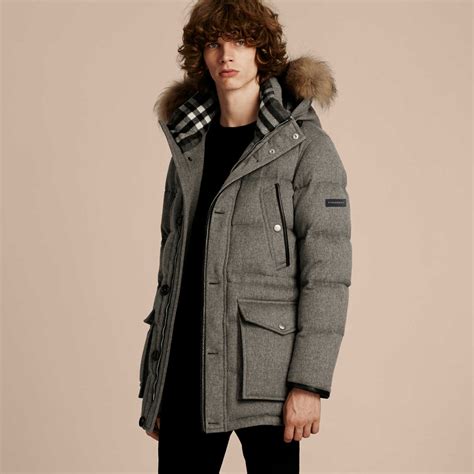 burberry brit richford down parka|burberry cashmere jacket.